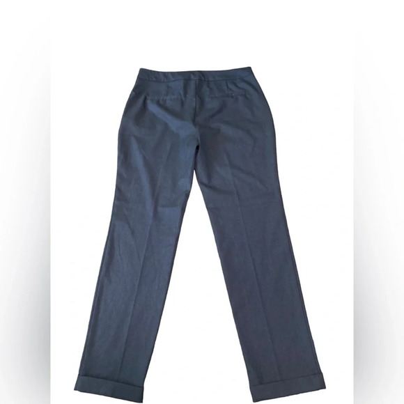 ZARA Navy Basic Trousers - Picture 2 of 6